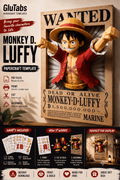 Monkey D Luffy PaperCraft Template